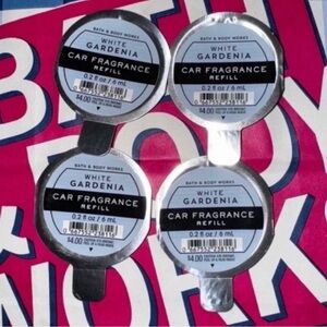 Bath & Body Works White Gardenia Car Fragrance Set